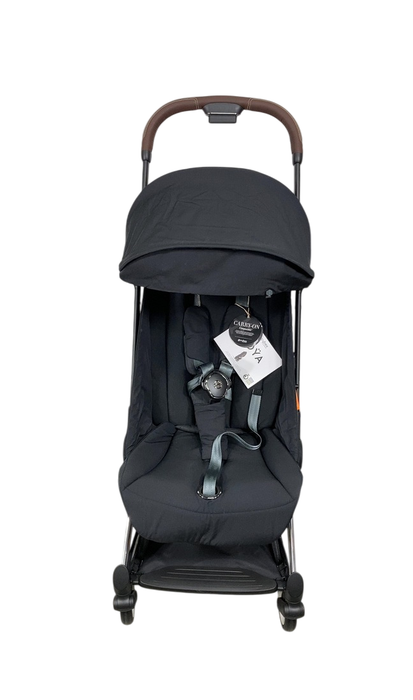 Shop Cybex Coya Stroller, 2024, Chrome, Sepia Black at GoodBuy Gear