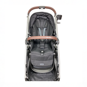 Shop Cybex Gazelle S Modular Stroller, 2024, Moon Black, Silver Frame at GoodBuy Gear