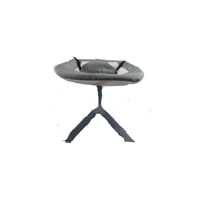 Shop Baby Delight Alpine Deluxe Portable Bouncer, Charcoal Tweed at GoodBuy Gear