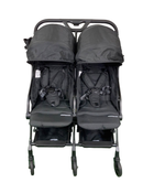 Shop Mompush Lithe Double Stroller, 2023, Black at GoodBuy Gear