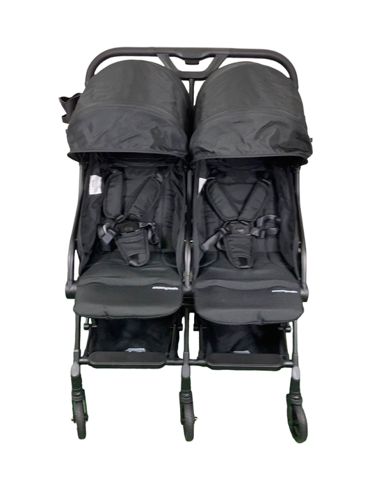Shop Mompush Lithe Double Stroller, 2023, Black at GoodBuy Gear