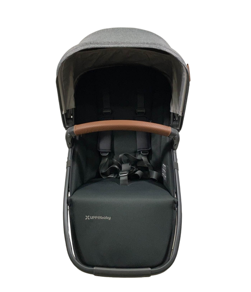 used UPPAbaby VISTA RumbleSeat V2, 2015+, 2023, Greyson (Charcoal Melange)