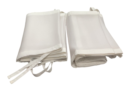 Shop Breathable Baby Mesh Crib Liner, Full Size/4 Sides, White at GoodBuy Gear