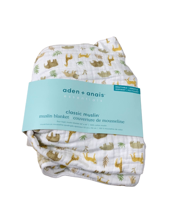 used Aden + Anais Essentials Muslin Blanket