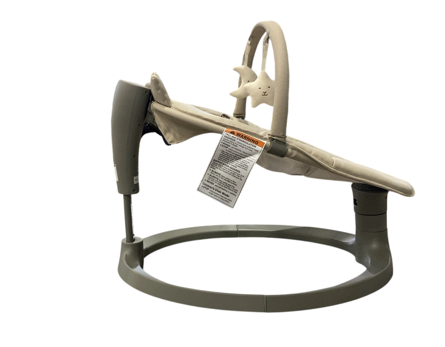 Shop Momcozy 2-in-1 Electric Baby Swing, Khaki at GoodBuy Gear
