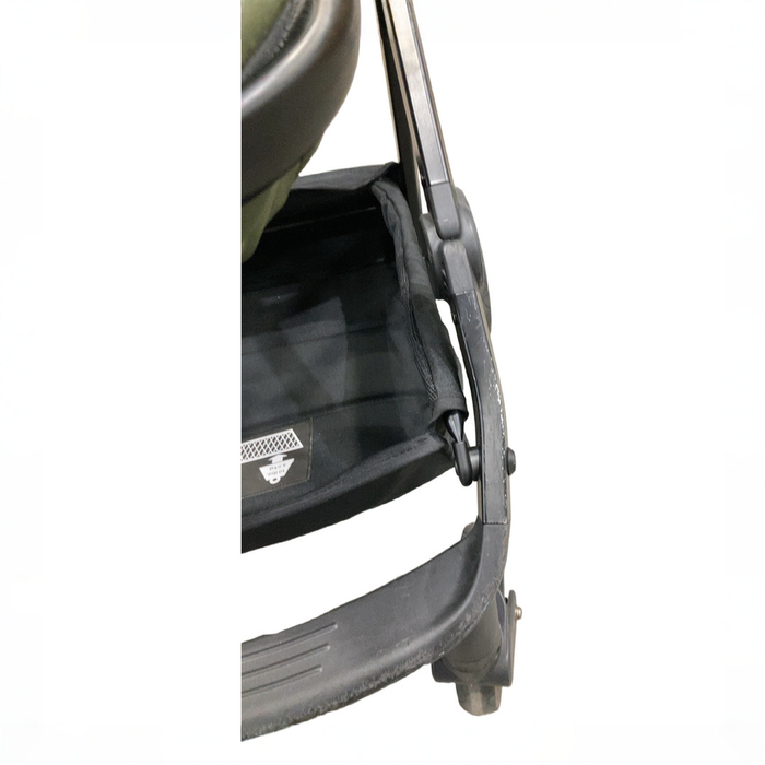 Shop Mompush Meteor 2 Stroller, 2025, Black Frame, Forest at GoodBuy Gear