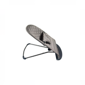 Shop BabyBjorn Bouncer Bliss, Dark Gray Frame, Sand Gray Cotton Classic Quilt at GoodBuy Gear