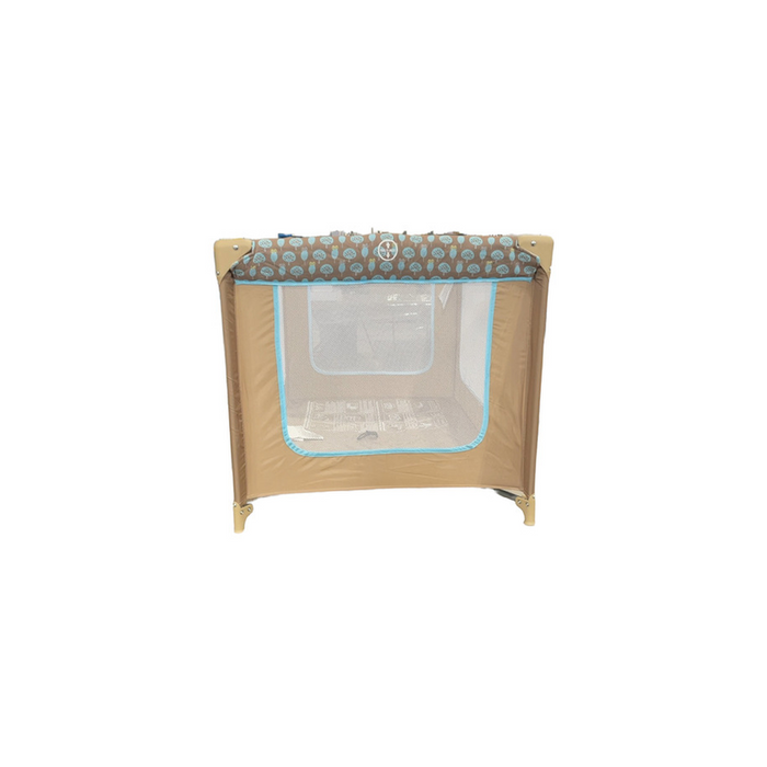 Shop Dream On Me Zodiac Portable Playard, Coffee/Blue at GoodBuy Gear