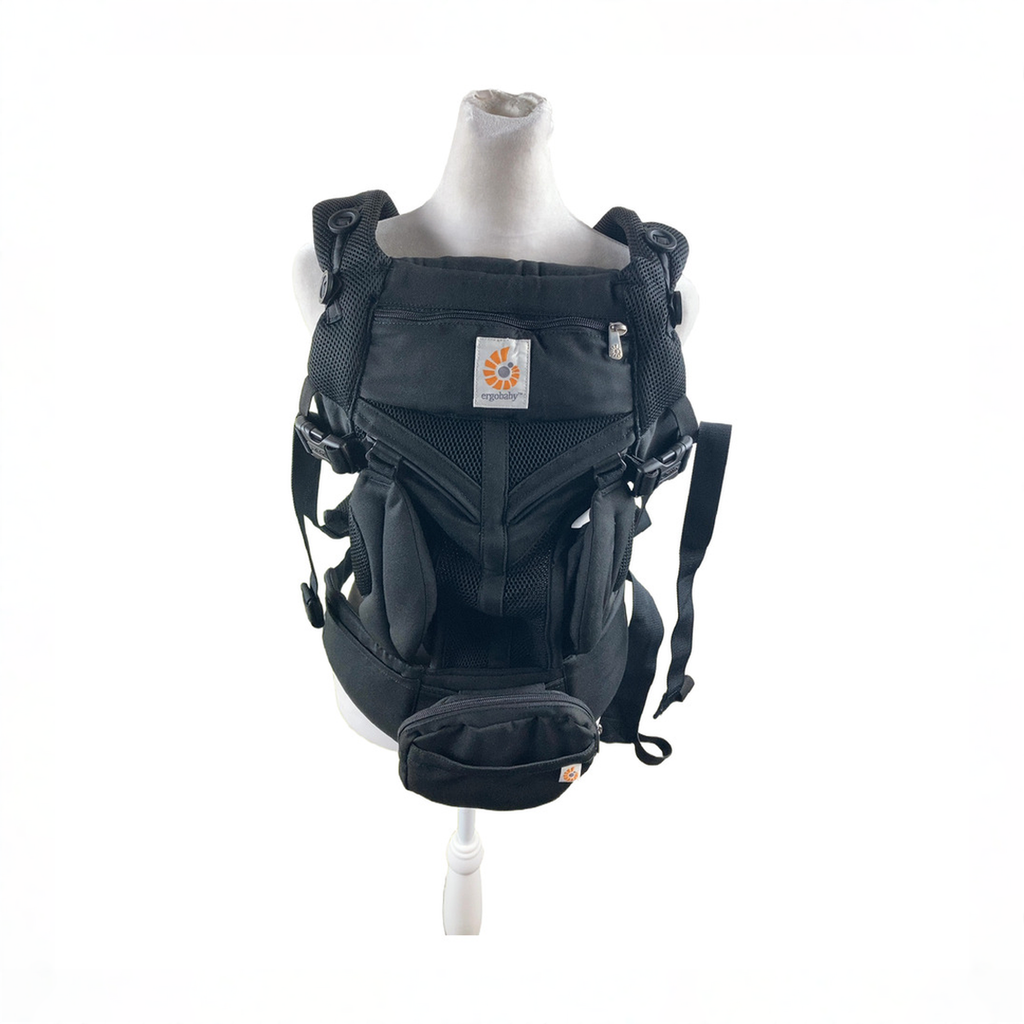 Ergobaby Omni 360 Cool Air Mesh Baby Carrier, Onyx Black - Barely Used