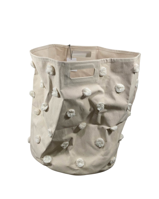 Shop Pehr Pom Pom Hamper 18x20, Natural at GoodBuy Gear