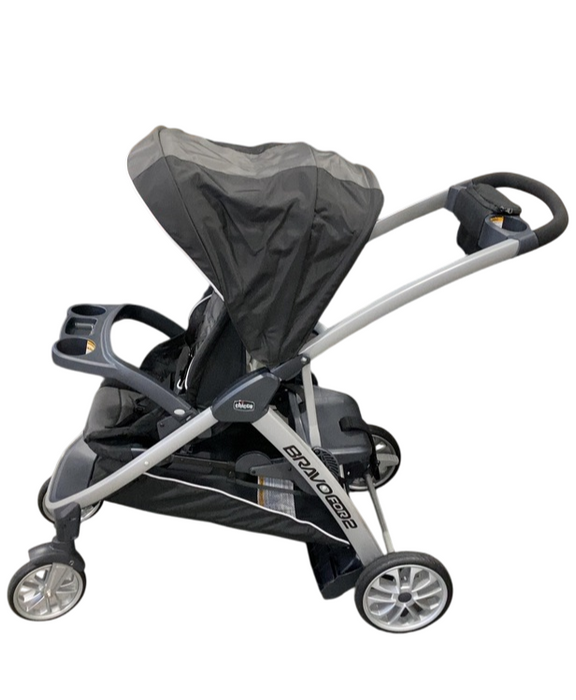 Shop Chicco BravoFor2 Double Stroller, Iron, 2024 at GoodBuy Gear
