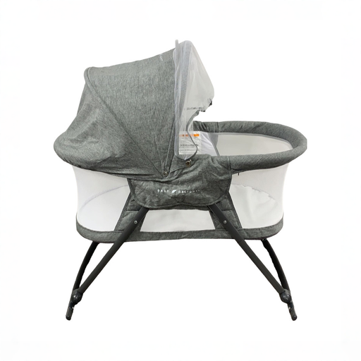 Shop Baby Delight Go With Me Slumber Deluxe Portable Rocking Bassinet, Charcoal Tweed at GoodBuy Gear
