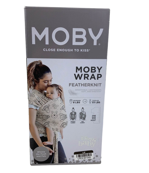 used Moby Wrap Baby Carrier, Winnie the Pooh & Pals