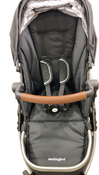 Shop Mockingbird Single 2.0 Stroller, 2024, Black, Silver With Penny Leather, Windowpane at GoodBuy Gear
