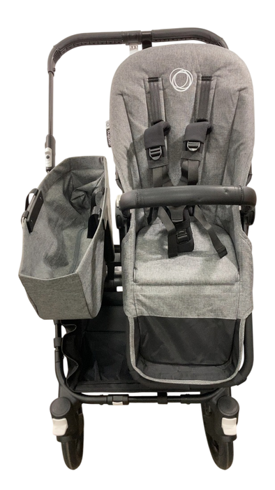 Shop Bugaboo Donkey 5 Mono Stroller, Black, Grey Melange, 2024, No Canopy at GoodBuy Gear