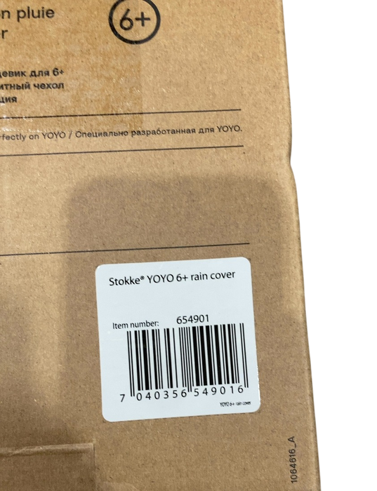 Shop Stokke YOYO 0+ Newborn Pack Rain Cover, Black at GoodBuy Gear