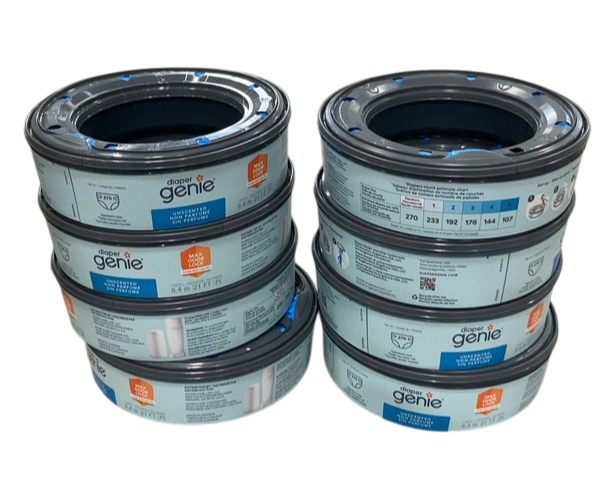 Shop Diaper Genie Refill Bags, Unscented, 8pk of 320 at GoodBuy Gear