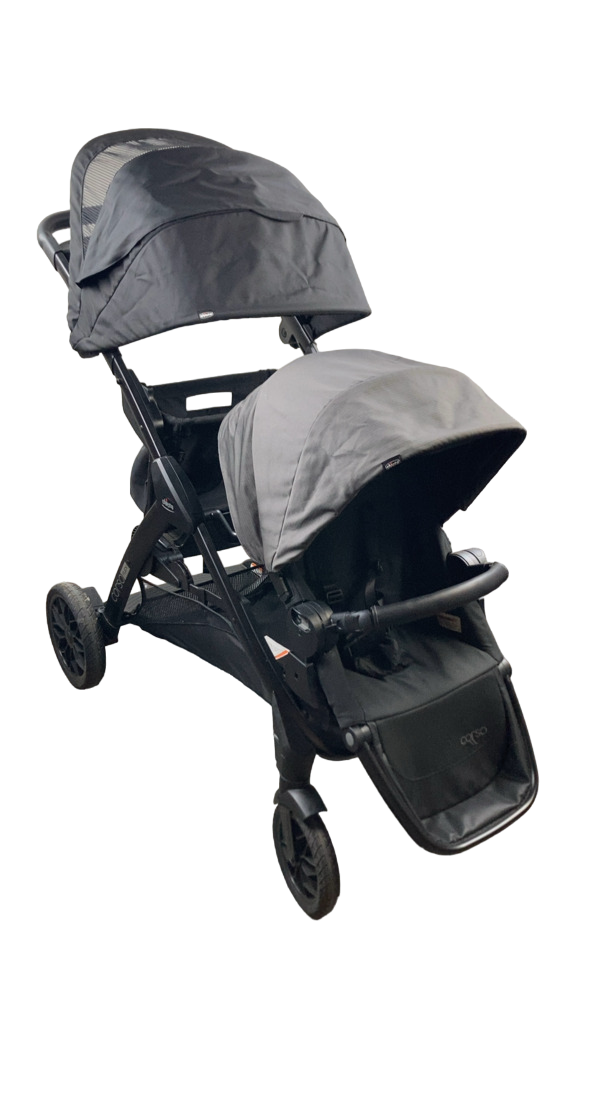 chicco single to double stroller Chicco Corso Flex Convertible Stroller, Legend, 2023