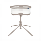 Shop Halo Bassinest Soothing Swivel Sleeper 3.0 Bassinet, Warm Grey at GoodBuy Gear