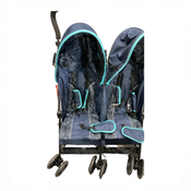 Shop Delta Children LX Side by Side Tandem Umbrella Stroller, 2026, Night Sky at GoodBuy Gear