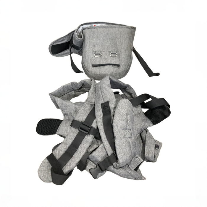 Shop Moby 2-in-1 Baby Carrier + Hip Seat, Heathered Grey at GoodBuy Gear
