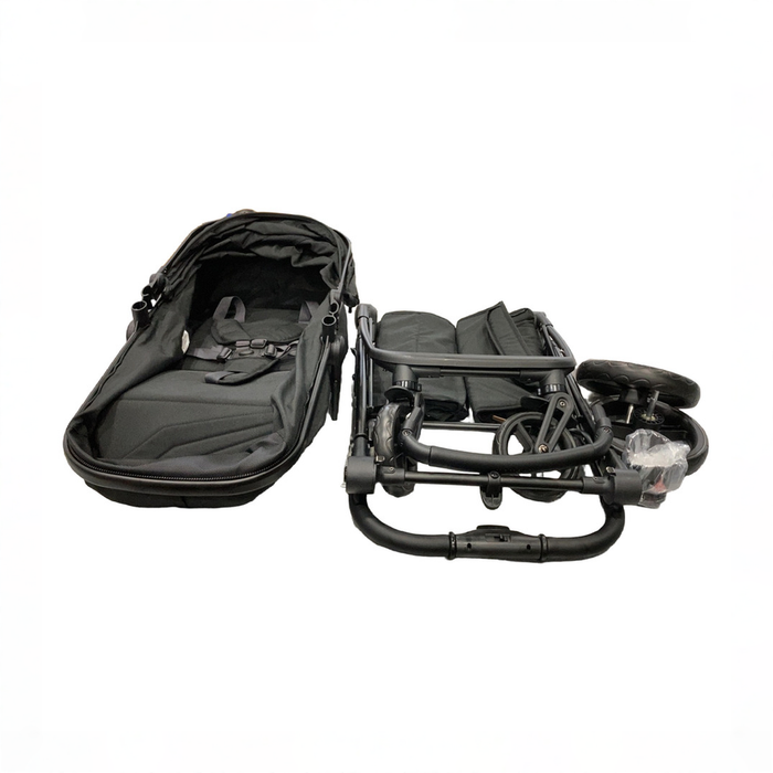 Shop Mompush Wiz Stroller, 2024, Black at GoodBuy Gear