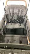 Shop Wonderfold W4 Luxe Quad Stroller Wagon, 2021, Charcoal Grey with Black Frame at GoodBuy Gear