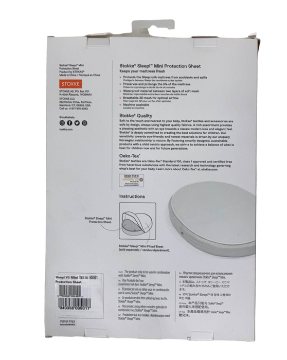 Shop Stokke Sleepi Mini Protection Sheet, V3 at GoodBuy Gear