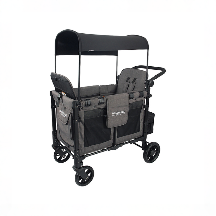 Shop Wonderfold W2 Elite Multifunctional Stroller Wagon, 2025, Charcoal Grey at GoodBuy Gear