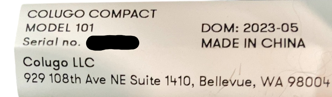 Shop Colugo Compact Stroller, 2023, Black at GoodBuy Gear