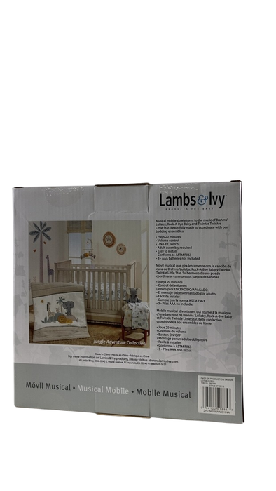 Shop Lambs & Ivy Musical Crib Mobile, Jungle Adventure at GoodBuy Gear