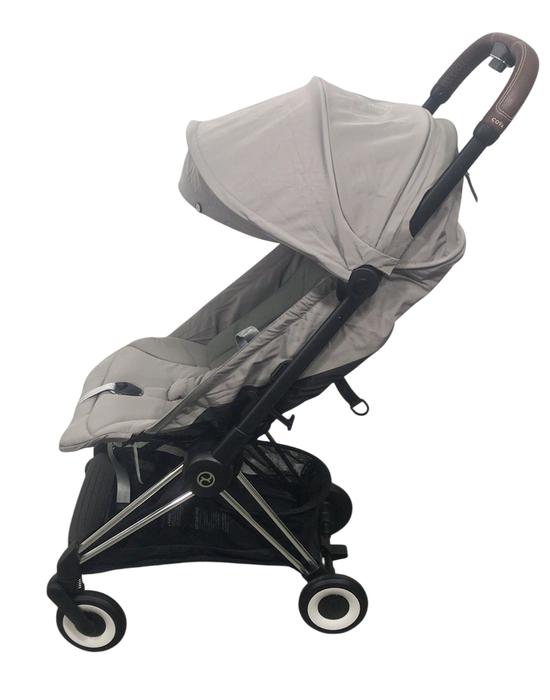 Shop Cybex Coya Stroller, 2023, Chrome, Mirage Grey at GoodBuy Gear