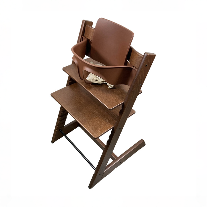Shop Stokke Tripp Trapp High Chair With Baby Set, 2, Oak Warm Brown at GoodBuy Gear