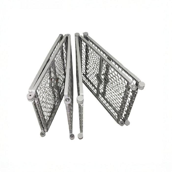 Shop Regalo 2-in-1 Plastic Play Yard and Safety Gate, Gray at GoodBuy Gear