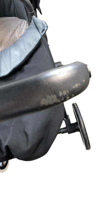 Shop Cybex Priam Stroller Frame With Carry Cot, Deep Black, Matte Black at GoodBuy Gear