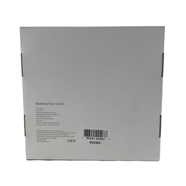 Shop JISULIFE Neck Fan, Light Grey at GoodBuy Gear