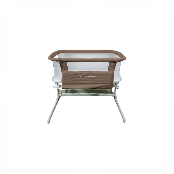 Shop Baby Delight Beside Me Dreamer Bassinet & Bedside Sleeper, Organic Mocha at GoodBuy Gear