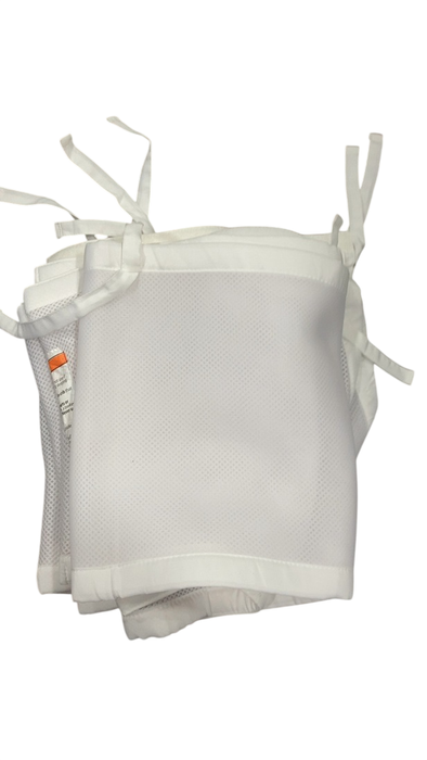 Shop Breathable Baby Mesh Crib Liner, Full Size/4 Sides, White at GoodBuy Gear