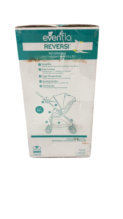 Shop Evenflo Reversi Lightweight Reversible Stroller, Leonis Green, 2024 at GoodBuy Gear
