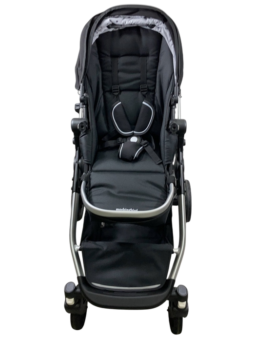 Shop Mockingbird Single to Double 2.0 Stroller, 2025, Black, Silver With Penny Leather, Watercolor Drops at GoodBuy Gear
