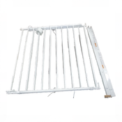 Shop Regalo Top Of Stairs Baby Gate, 29-43"W x 30.5"H, White at GoodBuy Gear
