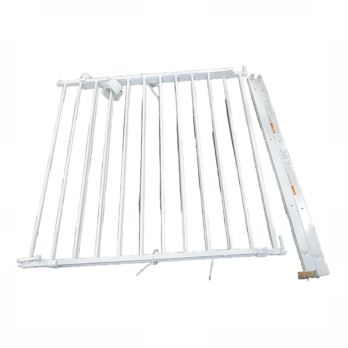 Shop Regalo Top Of Stairs Baby Gate, 29-43"W x 30.5"H, White at GoodBuy Gear