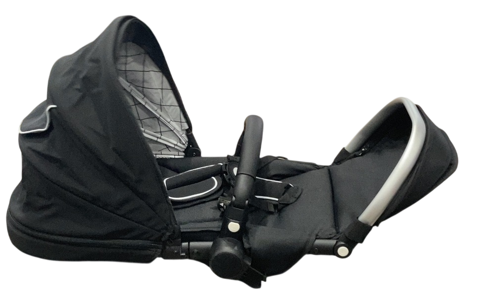 Shop Mockingbird 2nd Seat Kit 2.0, Black, Silver With Black Leather, Windowpane at GoodBuy Gear