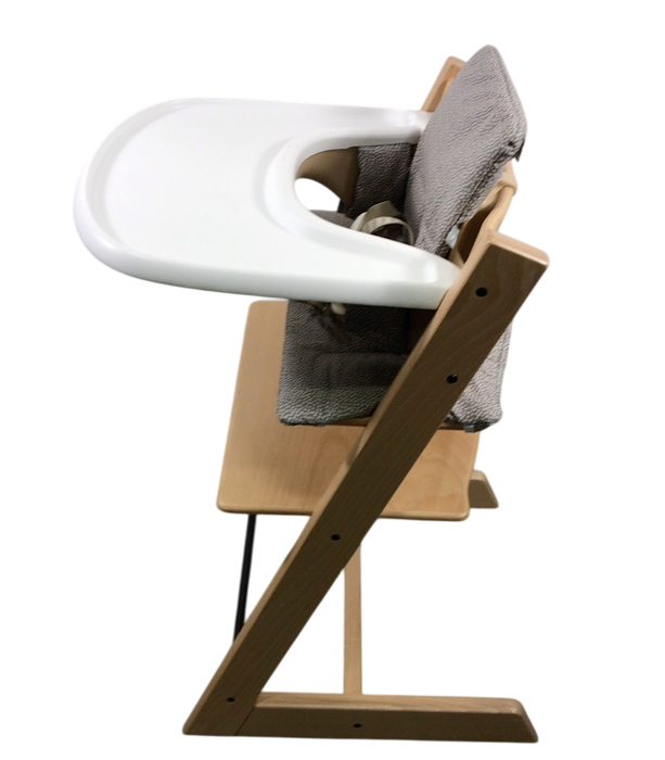 Shop Stokke Tripp Trapp Complete High Chair, Dots Grey, Natural at GoodBuy Gear