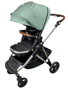 Shop Mockingbird Single to Double 2.0 Stroller, 2024, Sage, Silver With Penny Leather, Watercolor Drops at GoodBuy Gear
