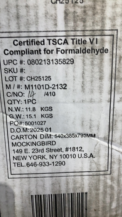 Shop Mockingbird Single 2.0 Stroller, 2025, Black, Silver With Penny Leather, Windowpane at GoodBuy Gear