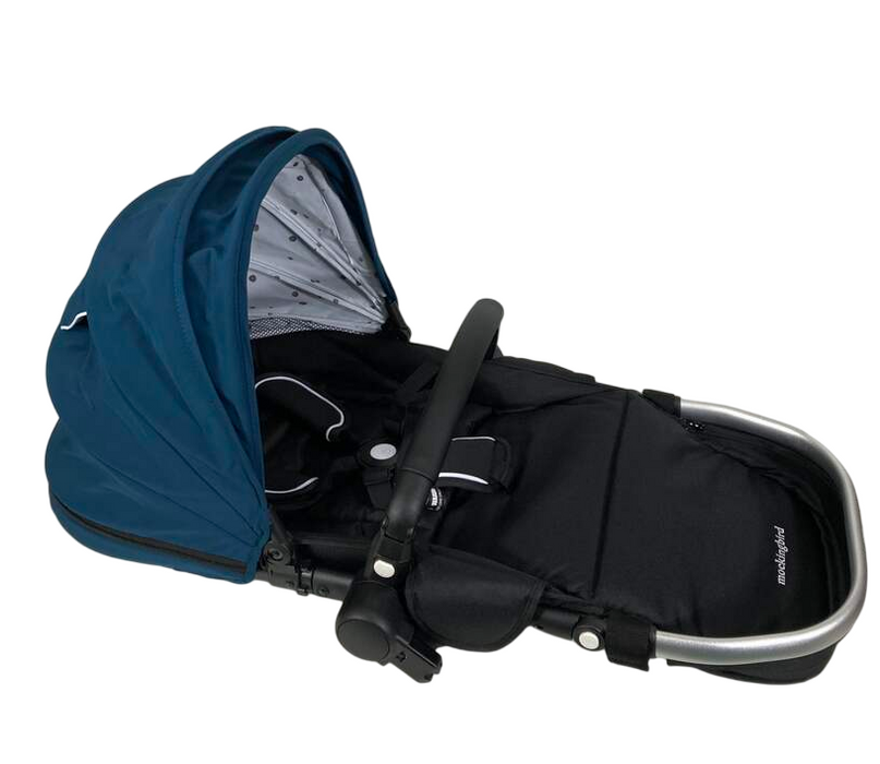 Shop Mockingbird 2nd Seat Kit 2.0, Sea, Silver With Black Leather, Watercolor Drops at GoodBuy Gear