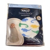 Shop DRAFT - Halo Micro-Fleece SleepSack, Dinos, Newborn at GoodBuy Gear