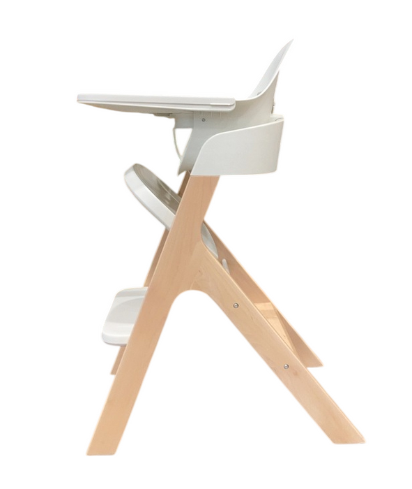 Shop Mockingbird High Chair, Natural Beech, White at GoodBuy Gear