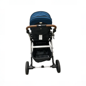 Shop Mockingbird Single 3.0 Stroller, 2025, Sea, Silver with Penny Leather at GoodBuy Gear